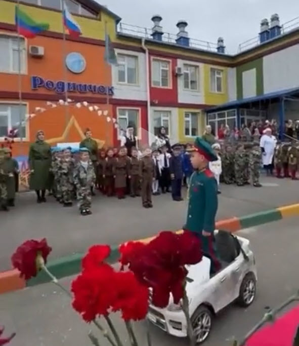 Детский военный парад в Дагестане в 2025 году