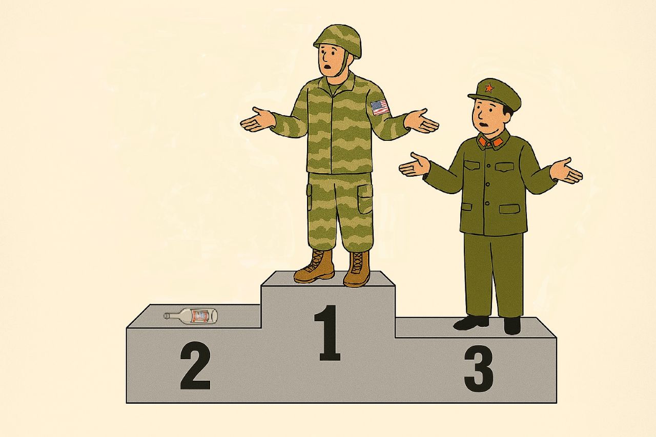 А которая армия сейчас вторая в мире?